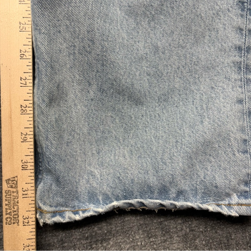 Citizens of Humanity Jeans Womens 24 Blue Ayla Baggy Distressed Button Fly - Picture 11 of 16